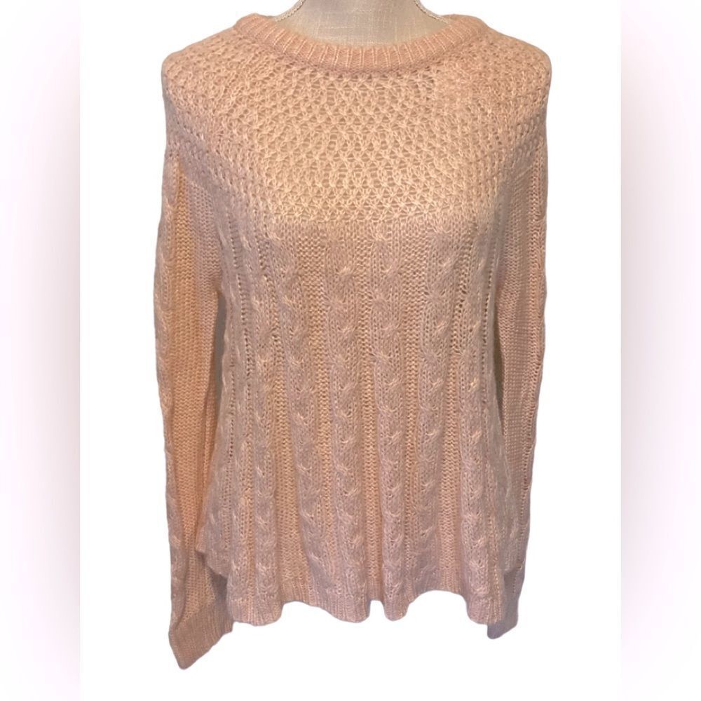 Hollister Pink Knit Sweater Small NWT